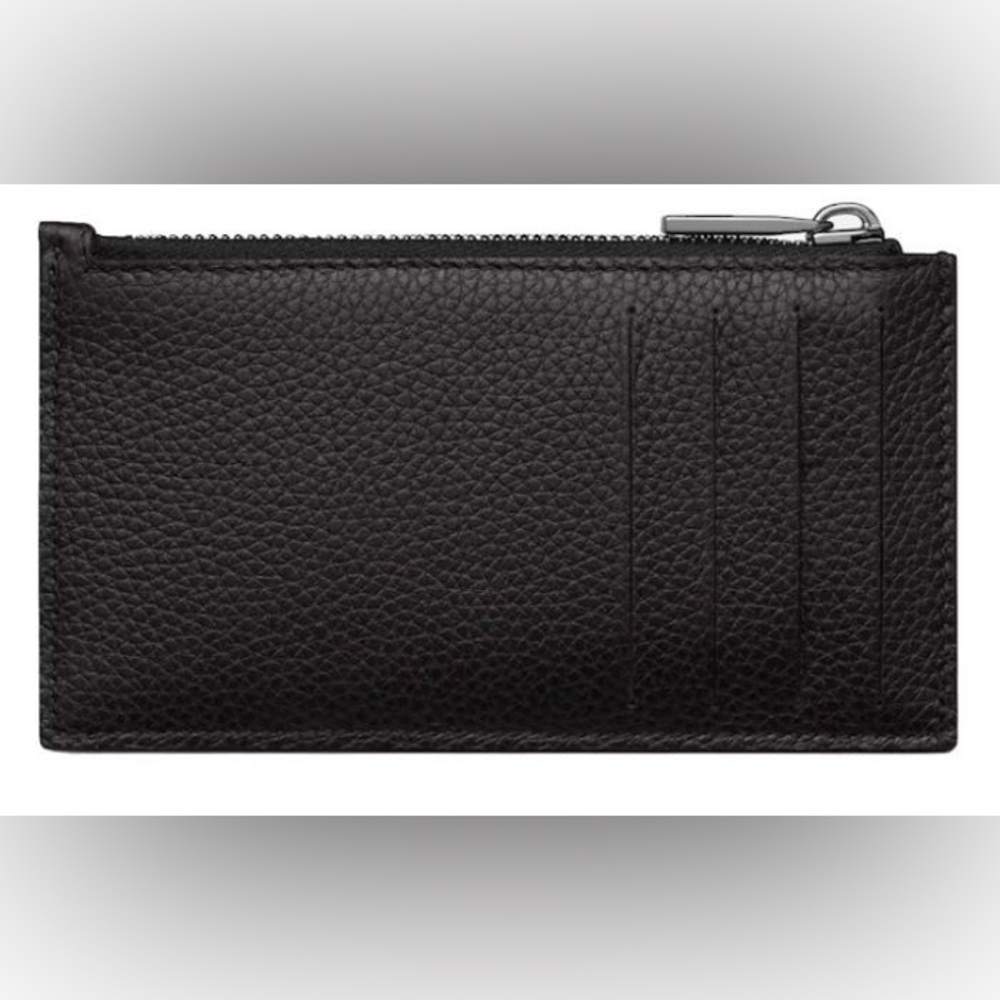 Dior X Kenny Scharf unisex oblique logo zip up card holder wallet pouch NEW - Picture 3 of 10